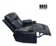 Массажное кожаное кресло-качалка Bass Polska BH 30040 RELAX с массажем спины, поясницы и ног, черное - изображение 2