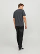 Футболка хлопковая длинная мужская Jack & Jones 12245087 S Dark Grey (5715427284852) - изображение 2