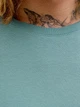 Футболка хлопковая длинная мужская Jack & Jones 12245087 M Mineral Blue (5715830459823) - изображение 5