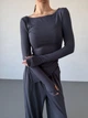 Жіночий прогулянковий костюм (кофта+штани) Uaclothes 44-46 Графітовий (like37120-175491357) - зображення 3