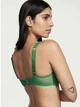 Бюстгальтер Shine Strap Push-Up Bra Verdant Green Victoria's Secret Зелений 36B - зображення 2