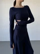 Жіночий прогулянковий костюм (кофта+штани) Uaclothes 46-48 Синій (like37125-175541350) - зображення 5