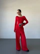 Жіночий прогулянковий костюм (кофта+штани) Uaclothes 44-46 Червоний (like37121-175501357) - зображення 1