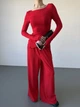 Жіночий прогулянковий костюм (кофта+штани) Uaclothes 44-46 Червоний (like37121-175501357) - зображення 3