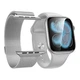 Смарт-годинник Hoco Y42 Call Version Smart sports watch BT5.3, 2.01″ для IOS, Android розумний годинник з магнітним ремінцем Сірий - изображение 3
