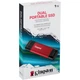 Внешний SSD накопитель Kingston Dual Portable 1TB USB 3.2 Gen2 скорость 950/1050 MB/s Red (SPSD/1TB) - изображение 5