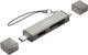 Кардрідер Bavin OTG-98 3 в 1 Type-C/Lightning/TF/SD/USB 2.0 Gray (OTG-98 GY) - зображення 1