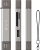 Кардрідер Bavin OTG-98 3 в 1 Type-C/Lightning/TF/SD/USB 2.0 Gray (OTG-98 GY) - зображення 2