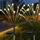 Садовий світильник на сонячній батареї Firefly Skylight зелене листя 2 шт LED декоративна лампа для саду вуличний ліхтар датчик присмерку - зображення 2