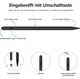 Стилус для iPad 2018-2021 с магнитным креплением, откидыванием ладони и наклоном пера, быстрая зарядка - изображение 4