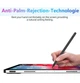 Стилус для iPad 2018-2021 с магнитным креплением, откидыванием ладони и наклоном пера, быстрая зарядка - изображение 6