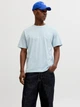 Футболка хлопковая длинная мужская Jack & Jones 12278787 2XL Celestial Blue (5715830434264) - изображение 1