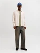 Футболка хлопковая длинная мужская Jack & Jones 12278787 L Vetiver (5715733521832) - изображение 6