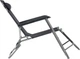 Leżak Meven Foldi Czarny  - obraz 3