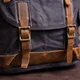 Похідний рюкзак canvas Vintage 20110 Сірий - зображення 2