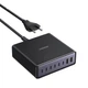 Мережевий зарядний пристрій UGREEN 200W 8-Port GAN для ноутбуку та телефону 6xUSB-C 2xUSB-A - зображення 1