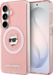 Чохол Karl Lagerfeld IML Repeated Choupette MagSafe для Samsung Galaxy S26 Plus Pink (KLHMS26MHMKBCHOP) - зображення 1