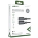 Дата кабель Acefast C17-03 Type-C to Type-C 60W (1.2m) Black - изображение 2