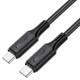 Дата кабель Acefast C17-03 Type-C to Type-C 60W (1.2m) Black - изображение 3