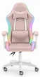Геймерське крісло тканинне Hell's Chair HC-1000 Pink LED - изображение 2