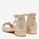 Подростковые босоножки для девочки Jenny CM240902-3 5906751051405 36 Золотистые (5906751051429) - изображение 3