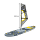 Надувна SUP-дошка Rebel ACTIVE RBA-4513 для віндсерфінгу, комплект 305 см - изображение 4