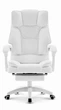 Офісне крісло Hell's Chair HC-1031 White екошкіра - изображение 2