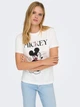 Футболка хлопковая женская ONLY 15368895 M Cloud Dancer (5715830424098) - изображение 3