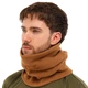 Комплект шапка флисовая тактическая с баффом Zelart 0312 Khaki - изображение 5