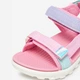 Детские спортивные сандалии для девочки Nelli Blu JD24-0904-NB01 5904862337524 28 Розовые (5904862337531) - изображение 8