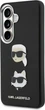 Чохол Karl Lagerfeld Saffiano Double Heads Metal для Samsung Galaxy S26 Plus Black (KLHCS26MPSFDHPOK) - зображення 2