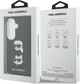 Чохол Karl Lagerfeld Saffiano Double Heads Metal для Samsung Galaxy S26 Plus Black (KLHCS26MPSFDHPOK) - зображення 8