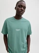 Футболка хлопковая длинная мужская Jack & Jones 12278787 XL Mineral Blue (5715830434172) - изображение 3