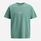 Футболка хлопковая длинная мужская Jack & Jones 12278787 XL Mineral Blue (5715830434172) - изображение 7