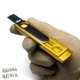 Трубка для куріння Genius Mini слайдер алюмінієва Gold + Подарунок Zip пакет - зображення 2