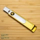 Трубка для куріння Genius Mini слайдер алюмінієва Gold + Подарунок Zip пакет - зображення 6