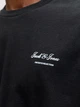 Футболка хлопковая длинная мужская Jack & Jones 12287990 2XL Black (5715830433151) - изображение 4