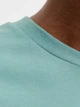 Футболка хлопковая длинная мужская Jack & Jones 12287990 2XL Mineral Blue (5715830433199) - изображение 4