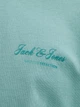 Футболка хлопковая длинная мужская Jack & Jones 12287990 2XL Mineral Blue (5715830433199) - изображение 5