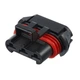 Разьем 3-кон., Вентилятор Hella, 12124685, APTIV (Delphi) Америка, Корея, Buick, Cadillac, Chevrolet, Daewoo, GMC, - изображение 2