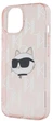 Панель Karl Lagerfeld IML Choupette Head & Monogram для Apple iPhone 13 Pink (3666339286071) - зображення 5