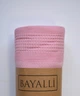 Вафельная простынь-покрывало Bayalli 200×230 см Pembe - изображение 2