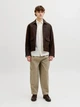 Рубашка хлопковая мужская Jack & Jones 12288595 XL White (5715830349834) - изображение 6