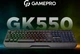 Клавіатура ігрова дротова GamePro GK550 USB Black - зображення 5