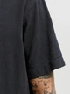 Рубашка хлопковая летняя мужская Jack & Jones 12289160 L Black (5715733954166) - изображение 4