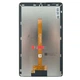 Дисплей (екран) Samsung X110 Galaxy Tab A9 / X115 Galaxy Tab A9, З сенсорним склом, Чорний - 431339 - зображення 2