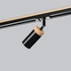 Світильник трековий 1 м 3 споти Gaff Design Star Black Borma Oil - зображення 1