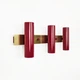 Настінний світильник Luno-3 Gaff Design Burgundy для дзеркала ванної - зображення 5