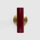 Настінний світильник Luno Burgundy Латунь Gaff Design - зображення 2