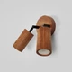 Настінний світильник подвійний бра Gaff Topaz Лофт Black walnut - зображення 4
